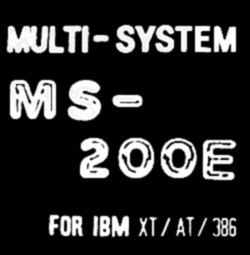 A photo of the model description taken directly from the MSC Multi-system style controller
